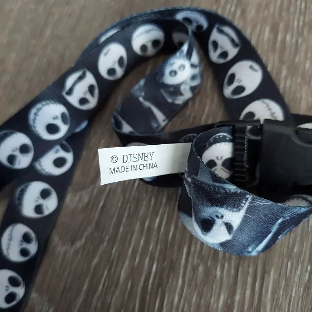 Disney The Nightmare Before Christmas Jack Head Lanyard